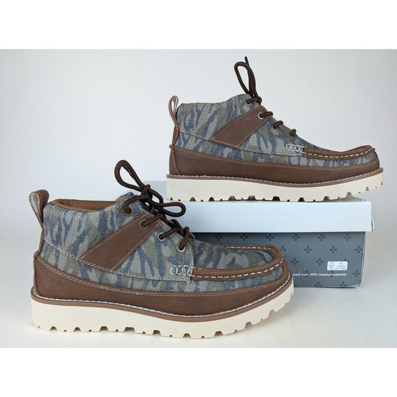 Sun Stone Boots Mens 9.5 Kohen Camo Lace Up Chukka Moc Toe Ankle Top Shoes NEW main image 11